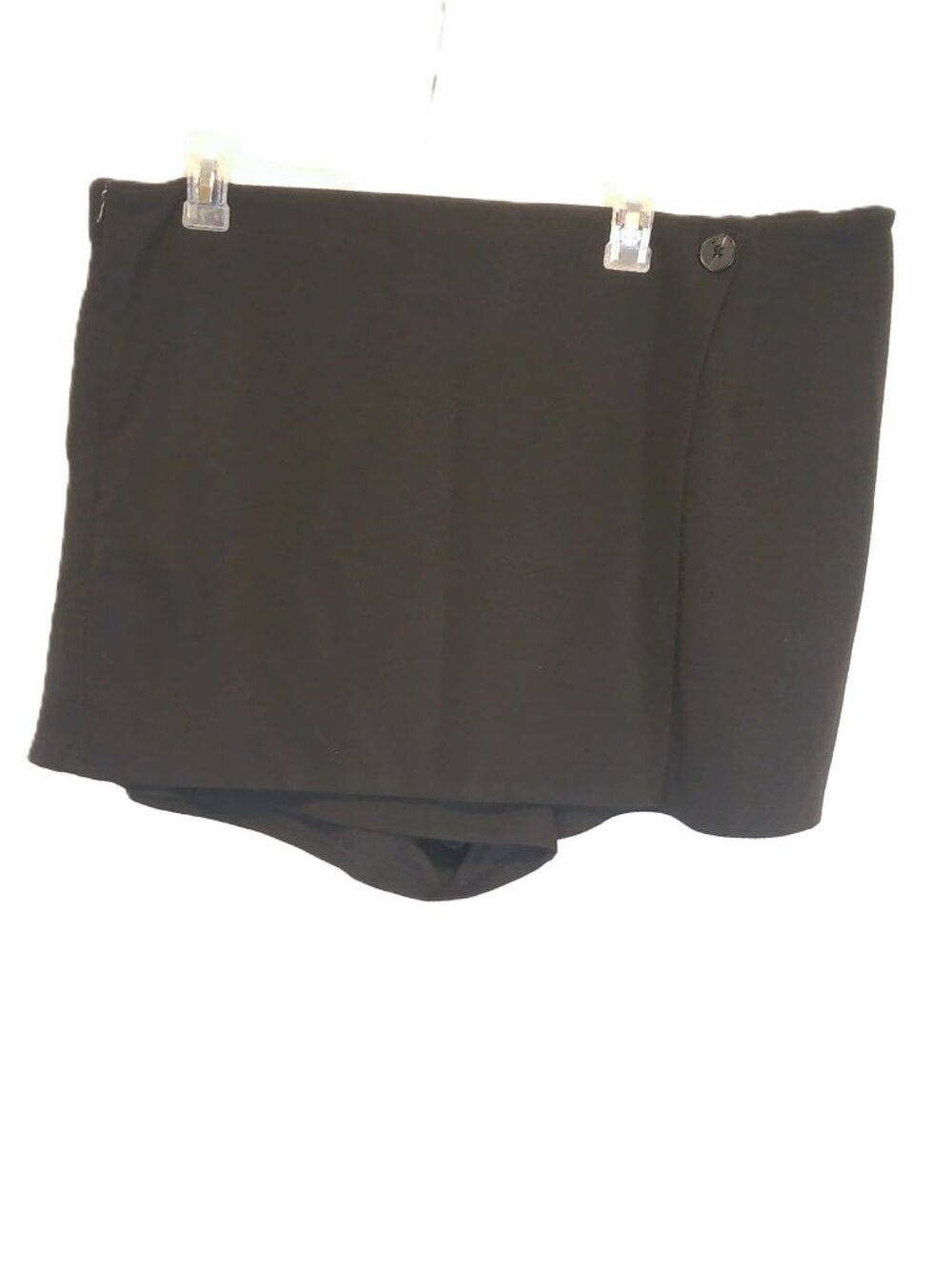 SHEIN Curve Black Mini Skort - Size 3XL